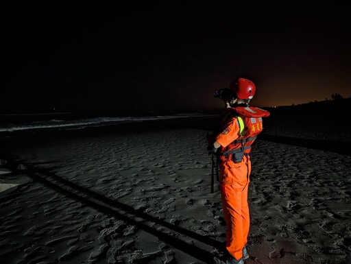 影/壯圍永鎮濱海公園「男子疑落海」!陸海空三路搜救中