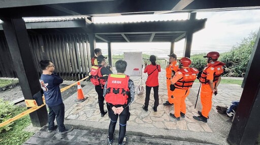 影/壯圍永鎮濱海公園「男子疑落海」!陸海空三路搜救中