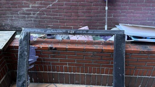 北市大樓窗戶遭強風蹂躪突掉落波及騎士!專家:恐負刑責