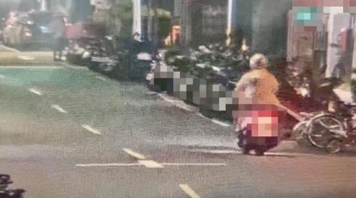 影/北市通緝男清晨偷機車秒遭逮 身揹3條通也被查出