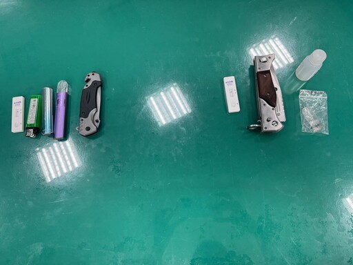 拒檢逃逸!內湖警逮通緝犯 查獲毒品+折疊刀