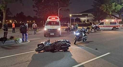 影/高雄鳳山男騎士遭無照少年追撞 頭部重創送醫不治