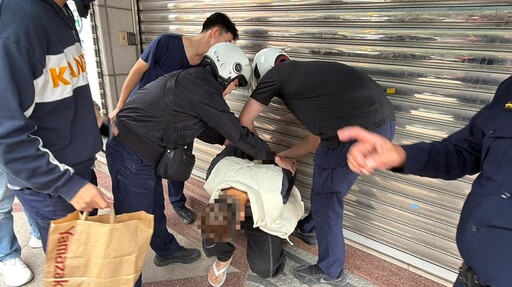 影/蘆洲男半夜隨機行搶路人 犯案7hrs後遭逮
