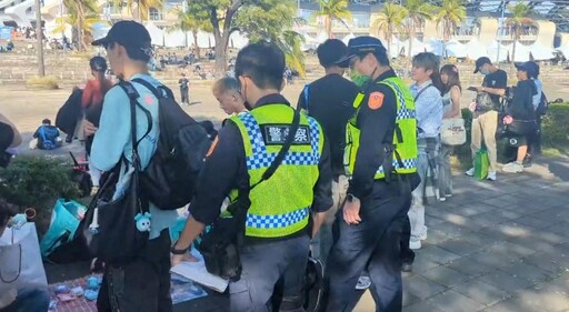 影/TWICE演唱會盜版攤販大逃亡 高雄警追逐中摔傷