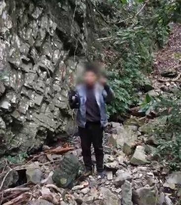 影/奇蹟!裝甲兵獨攀八唐縱走失蹤6天 吹哨獲救毫髮無傷