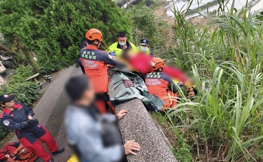 影/汐止婦跌落邊坡失蹤18小時 警、消急尋救援