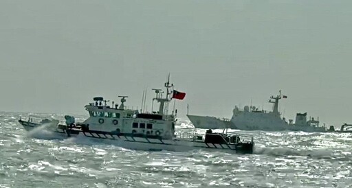 影/4海警船再闖金門海域 海巡艦艇驅離斥「常態騷擾」