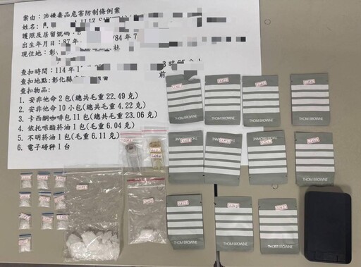 彰化唾液快篩8天抓4毒駕 2印尼移工毒駕落網成首例