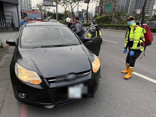 天冷奪命？汐止男駕駛倒車內無呼吸心跳 送醫搶救宣告不治