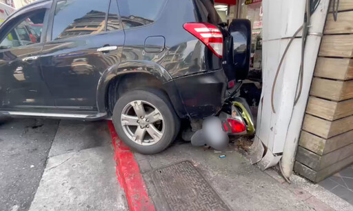 又傳失控衝撞！北市74歲翁「倒車暴衝」撞倒騎士 駕照早因酒駕遭註銷