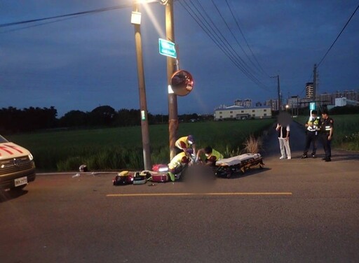 桃園死亡車禍！17歲男「酒駕雙載」自撞電線桿 2人送醫不治