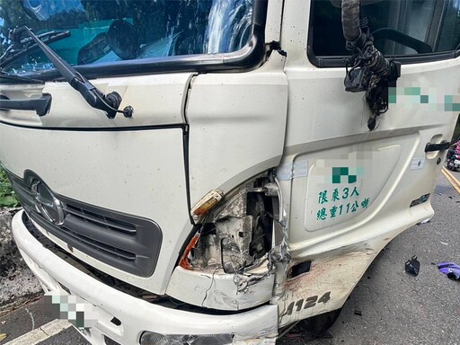 北宜又出事！25歲騎士過彎失敗 逆向撞大貨車噴飛慘亡