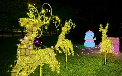 2025臺北耶誕燈飾點亮！大安森林公園變身「聖誕奇境」 ６大燈區打卡