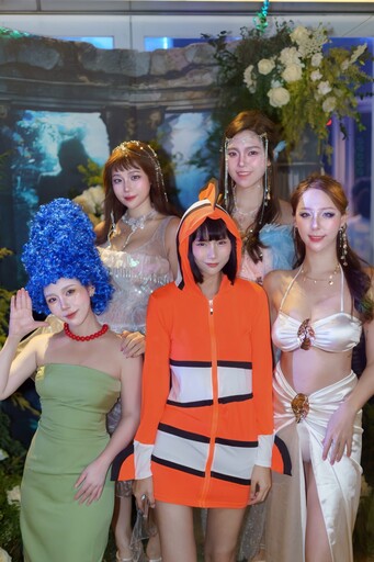 萬聖節最夢幻一夜! 高空泳池變身月光海「月魅海妖」派對登社群熱搜