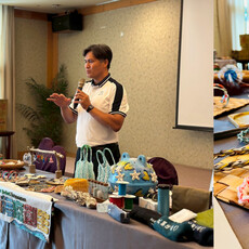 稻草變御守、漁網變吊飾！台東農村讓廢棄物變身文創商品