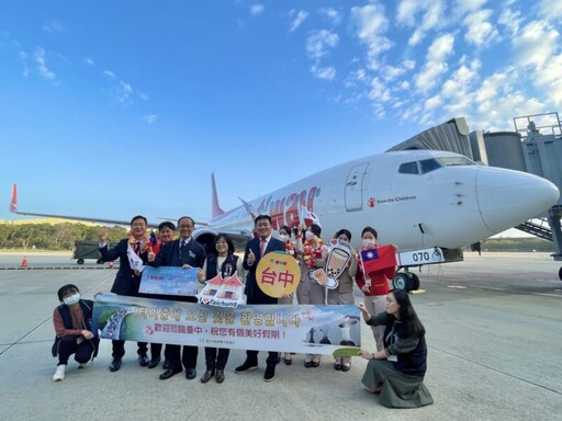 德威航空重啟仁川台中航線 一週七班天天送客暢遊台中