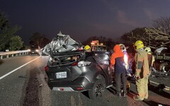 國道3號北向328.1公里重大車禍 造成1人當場死亡