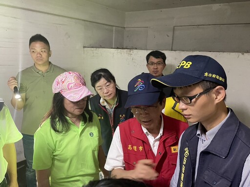 林欽榮副市長率團隊馬不停蹄視察六區災後復原，慰問受災戶