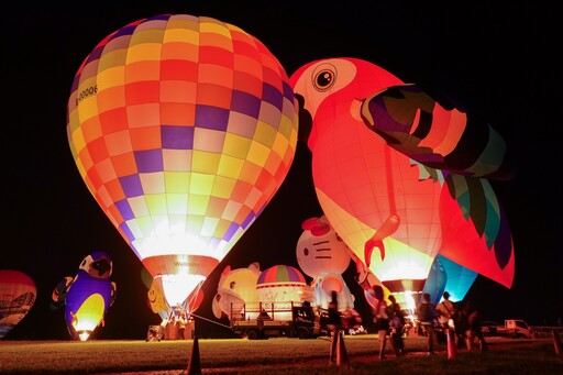 連兩日逾4萬人參加熱氣球光雕音樂會 玖壹壹8/2壓軸開唱嗨翻鹿野高台