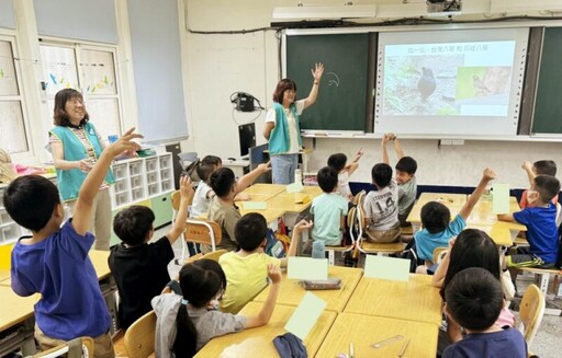 珍愛生命、歡樂起飛 中國科大USR萌芽型計畫聯手國小師生宣導校園野鳥救傷