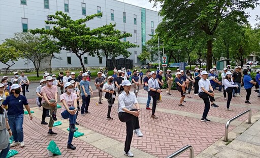 園管局高屏分局舉辦百人健走暨樂活闖關活動