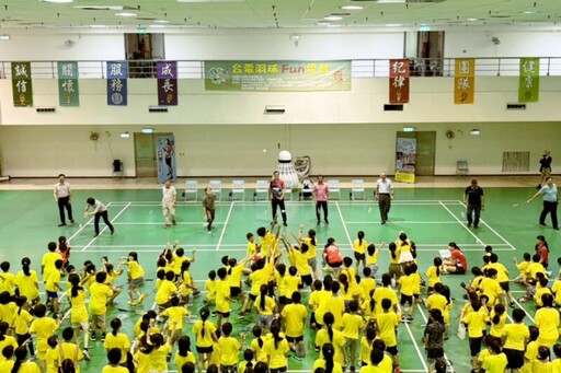 抓住暑假尾巴熱力Fun電趣! 台電「2024羽球Fun電營」8/20-8/24日竹市登場