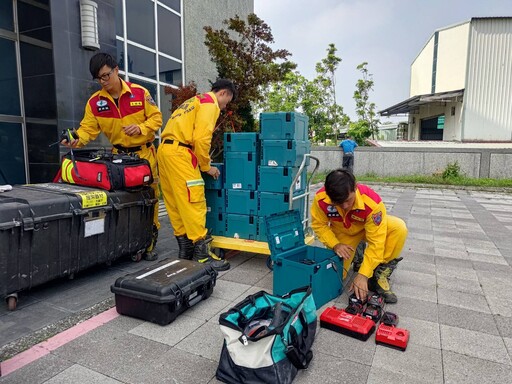 古巴規模6.8強震 高雄市國際特種搜救隊於第一時間立即整備完畢待命