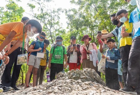 編寫3套教案 高市府農業局帶你認識 泥岩惡地地質公園獨特的魅力