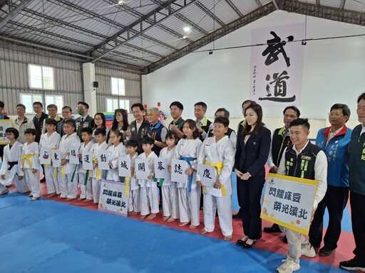 台南溪北首座民營空手道館 東璘運動城正式開幕