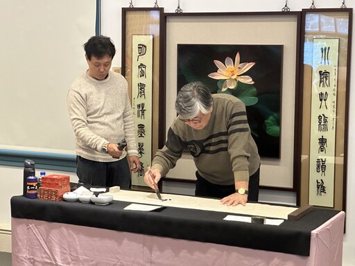 雲嘉南風景區藝文展演 李國殿攜手書法名家齊聚北門