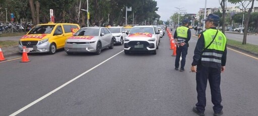 小港機場計程車公會籲平等對待 警方堅決執法立場和平落幕