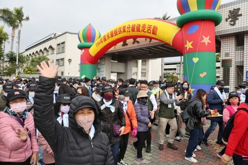 永康蜈蜞潭分線休閒步道正式落成暨健走活動登場