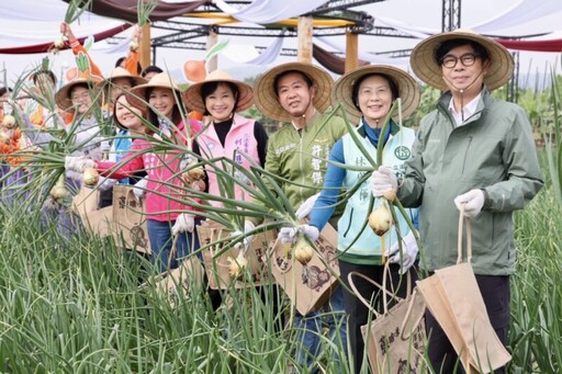 林園洋蔥節登場｜陳其邁親製洋蔥魚丸推廣在地特產