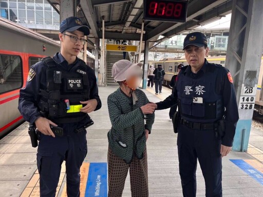 90歲嬤思鄉情切獨自北上 小港暖警跨縣市3小時尋獲