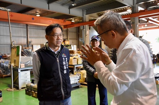 伺服馬達隱形冠軍晟昌機電擴大投資！ 台中市政府輔導第28家工廠用地合法化