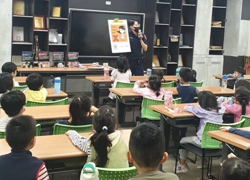 守護國家未來棟樑 高市婦幼警隊前進校園傳遞安全觀念
