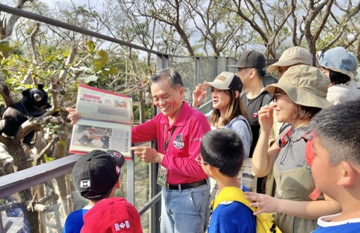 壽山動物園黑熊兄弟慶生 退休保育員分享照養日誌回憶