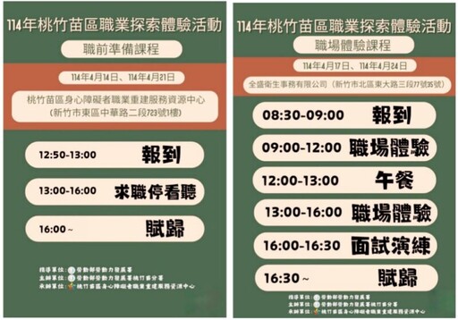 桃竹苗分署x全盛衛生事務 洗衣業探索體驗活動協助身障者探索適性職業了解工作場域與內容