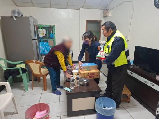 岡山暖警結合守望相助 傳遞社區溫情身影處處在