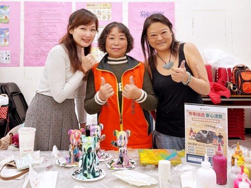 腎彩飛揚、繪出繽紛 竹市腎友協會邀請腎友一同揮灑色彩用創作點亮透析人生