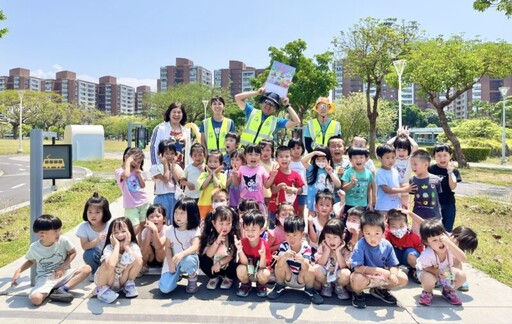 路竹幼兒園從遊戲中落實學童交通安全 實際體驗兒童交通公園