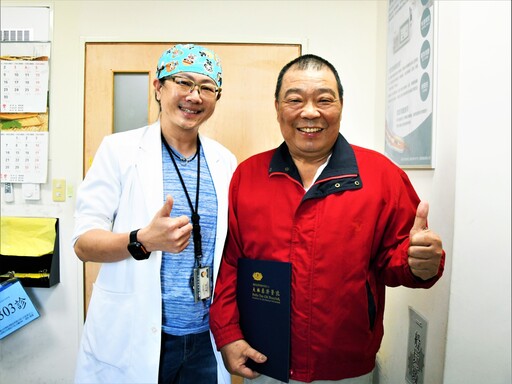 主動脈剝離險喪命 患者感謝大林慈濟生命再造