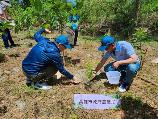 高雄農業局攜手四大單位 啟動半屏山生態復育計畫