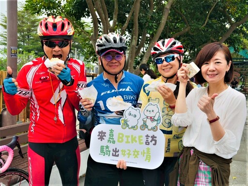 感受阿勃勒黃金浪漫 來嘉BIKE訪是賞花踏青的好時機