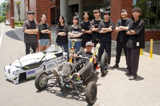 大葉大學「暴走地平線」車隊 勇奪全國環保節能車賽雙獎項
