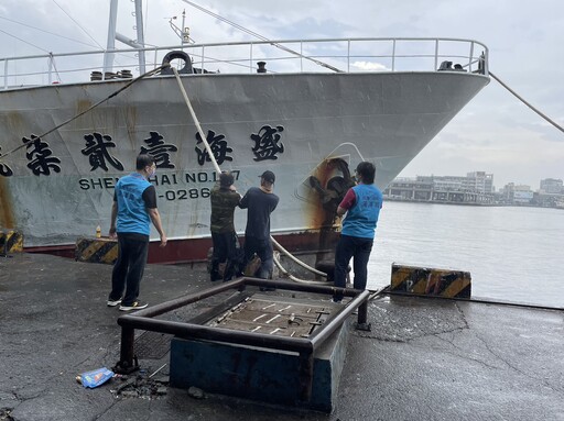 海洋局關懷船員行動!防颱、防疫雙管齊下守護漁民安全