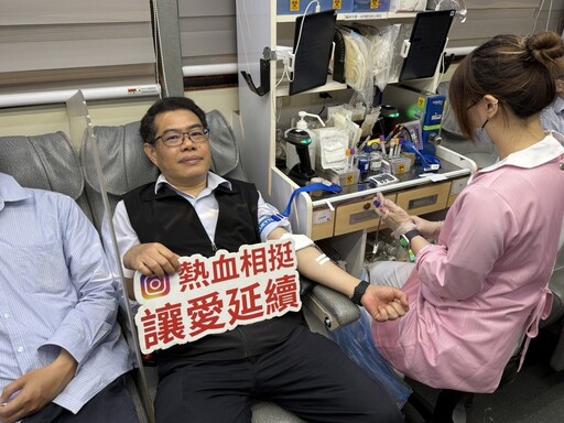 中油大林煉油廠號召捐血 44,750C.C愛心點亮生命