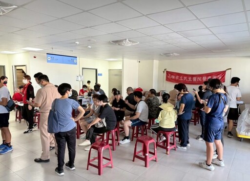 民生醫院守護國軍弟兄健康｜前進左營海軍基地執行整合性健康篩檢