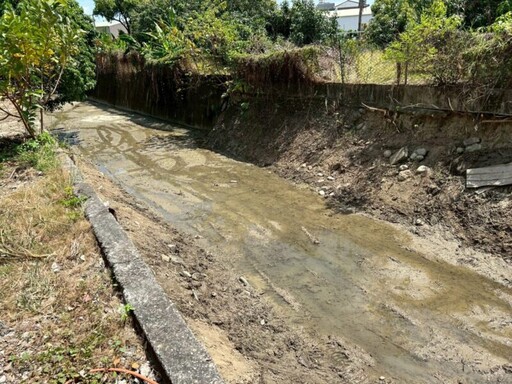 水利局防汛整備強化 排水清疏作業完成
