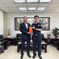 警察節前夕 高雄市義交大隊長現身送祝福